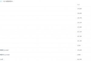 2021初二李雪冬物理春季班视频课程